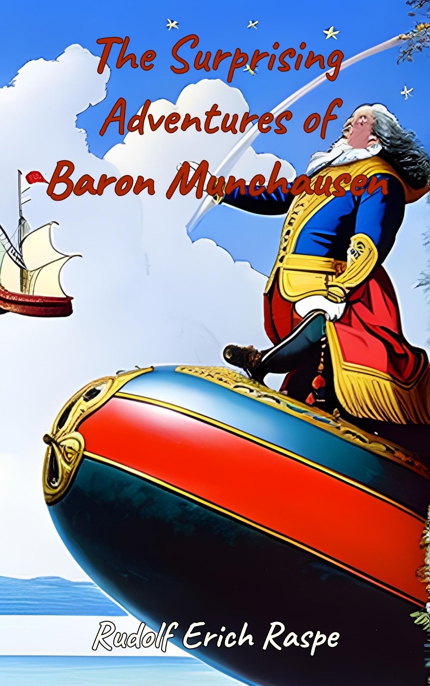 Читать книгу Удивительные приключения барона Мюнхгаузена (The Surprising  Adventures of Baron Munchausen) на английском с переводом | AnyLang