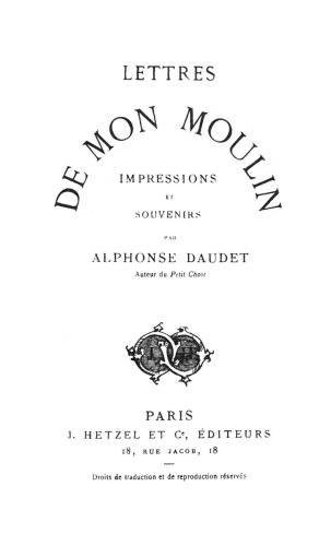 Lettres de mon moulin