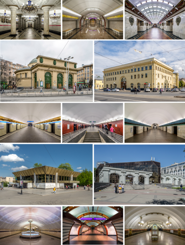 Liste der Stationen der Metro Sankt Petersburg