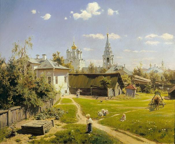 Moskiewskie podwórko