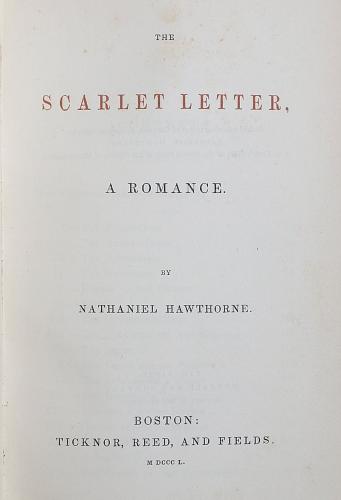 The Scarlet Letter (livro)