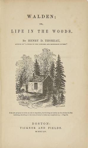 Walden ou la Vie dans les bois