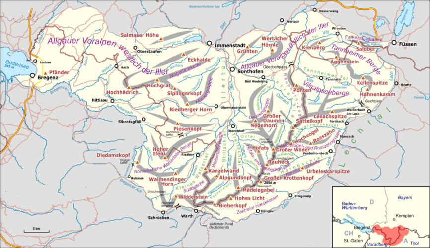 Alpes de Allgäu