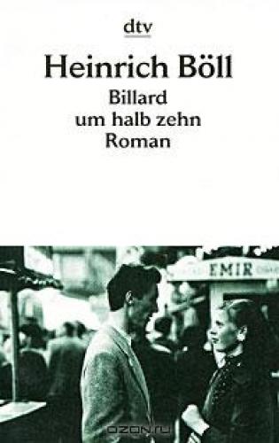 Book Billiards at Half-Past Nine (Billard Um Halb Zehn) in German