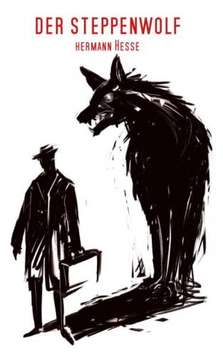 Книга Степной волк (Der Steppenwolf) на немецком