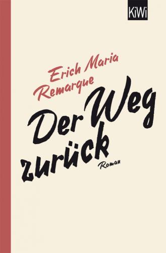Book The Road Back (Der Weg zurück) in German