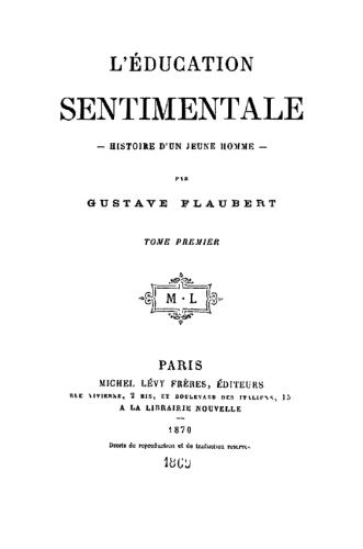 Szkoła uczuć (powieść Gustave’a Flauberta)