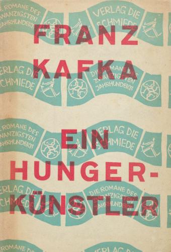 Book A Hunger Artist (Ein Hungerkünstler) in German