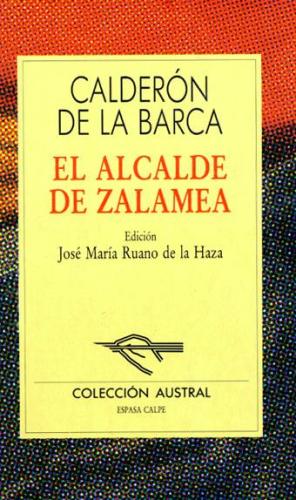 Książka Burmistrz z Zalamea (El Alcalde de Zalamea) na hiszpański