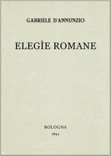 Livro Elegias Romanas (Elegìe Romane) em Italiano