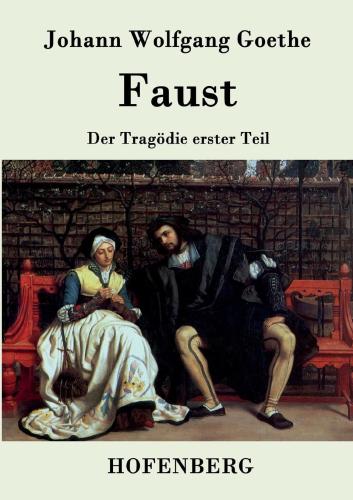 Livre Faust : Première partie de la tragédie (Faust: Der Tragödie erster Teil) en allemand