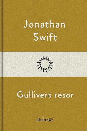 Livro As Viagens de Gulliver (Gullivers resor) em sueco