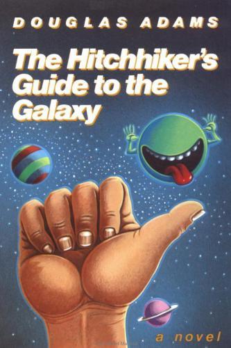 Книга Автостопом по Галактике (Hitchhiker's Guide to the Galaxy) на английском