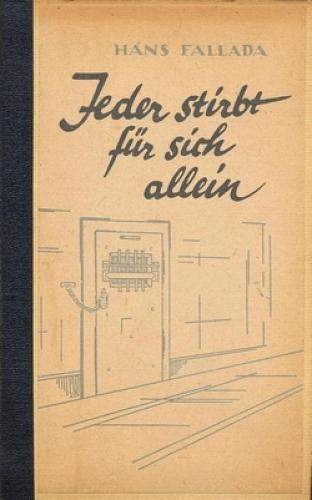 Book Every Man Dies Alone (Jeder stirbt für sich allein) in German