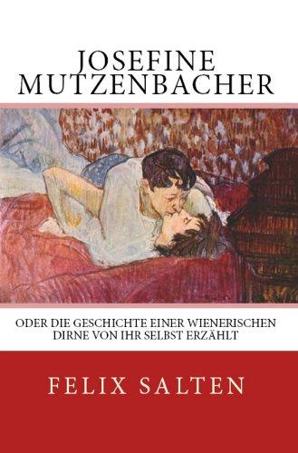 Książka Josephine Mutzenbacher (Josefine Mutzenbacher) na niemiecki
