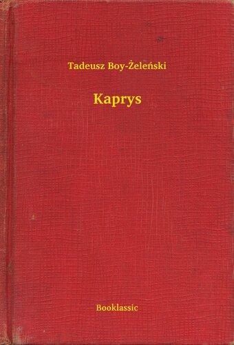 Book Caprice (Kaprys) in Polish