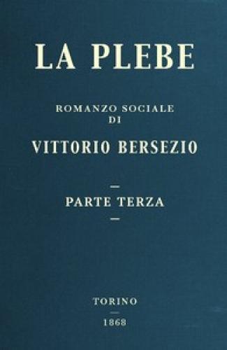 Livre La plèbe, partie III (La plebe, parte 3) en italien