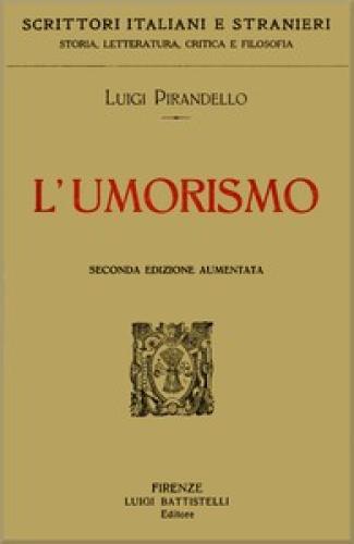 Book Humor (L'umorismo) in Italian