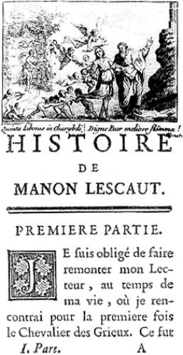 Storia del cavaliere Des Grieux e di Manon Lescaut