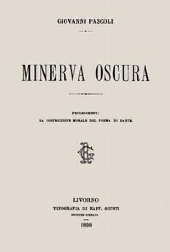 Book Minerva obscura (Minerva oscura) in Italian