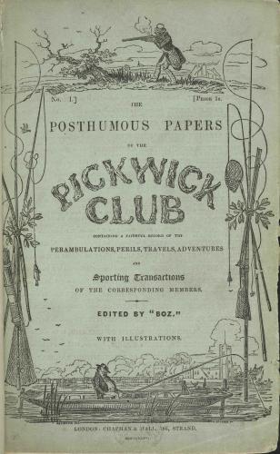 Book I documenti postumi del Club Pickwick ( The Posthumous Papers of the Pickwick Club) su Inglese