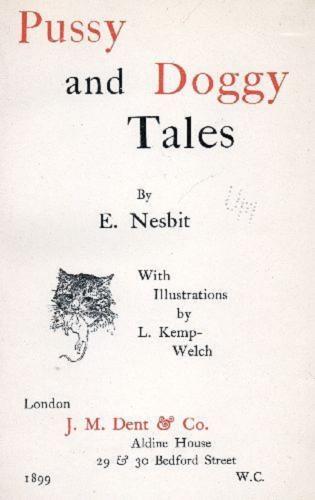 Buch Katzengeschichten und Hundegeschichten (Pussy and Doggy Tales) in Englisch