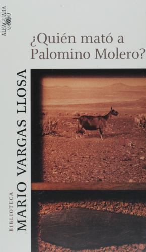 Book Who Killed Palomino Molero? (¿Quién mató a Palomino Molero?) in Spanish