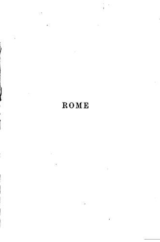Книга Рим (Rome) на французском