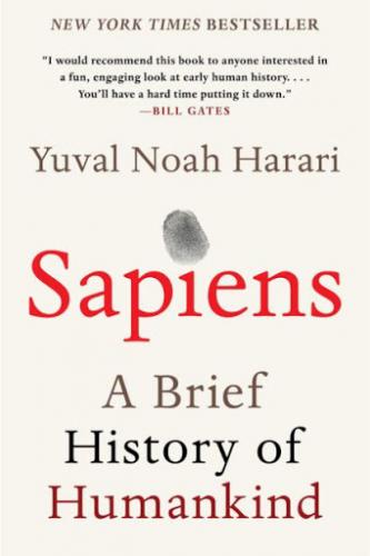 Книга Sapiens: Краткая история человечества (Sapiens: A Brief History of Humankind) на английском