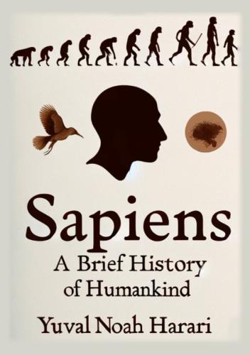 Livre Sapiens: Une brève histoire de l'humanité (Sapiens: A Brief History of Humankind) en anglais