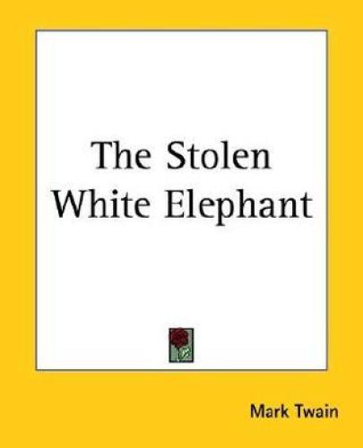 Libro El elefante blanco robado (The Stolen White Elephant) en Inglés