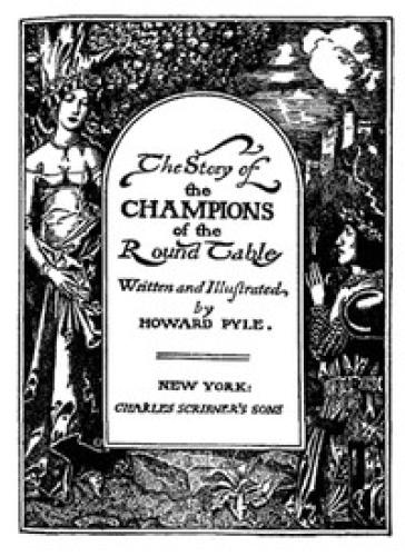 Livro A História dos Campeões da Távola Redonda (The Story of the Champions of the Round Table) em Inglês