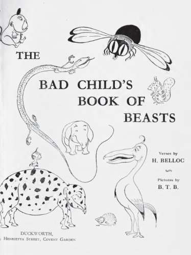 Книга зверей для несносных детей
