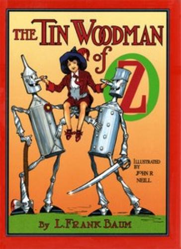 Livre Le bûcheron en fer-blanc d'Oz (The Tin Woodman of Oz) en anglais