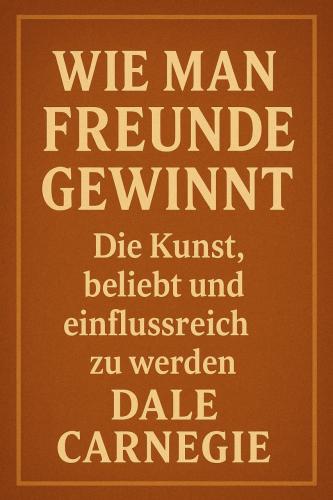 Book Come trattare gli altri e farseli amici, sommario (Wie man Freunde gewinnt. Die Kunst, beliebt und einflussreich zu werden) su tedesco