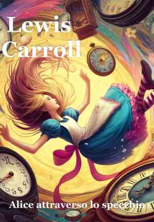 Книга Алиса в Зазеркалье (Alice attraverso lo specchio) на итальянском