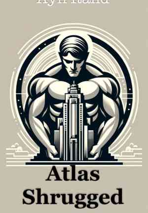 Buch Atlas wirft die Welt ab (Atlas Shrugged) in Englisch