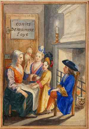 Книга Сказки матушки Гусыни (Contes de ma mère l′Oye) на французском