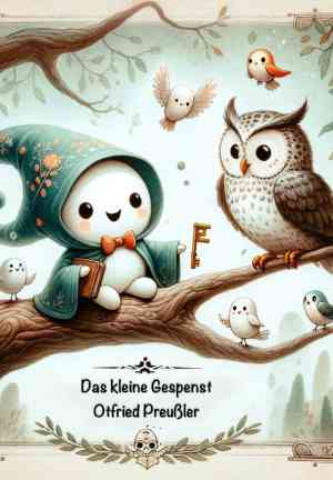 Libro El pequeño fantasma (Das kleine Gespenst) en Alemán