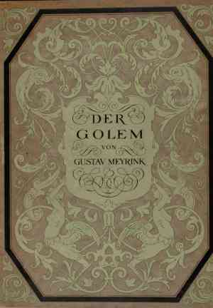 Книга Голем (Der Golem) на немецком