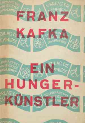 Book A Hunger Artist (Ein Hungerkünstler) in German