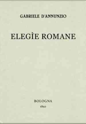 Book Roman Elegies  (Elegìe Romane) in Italian
