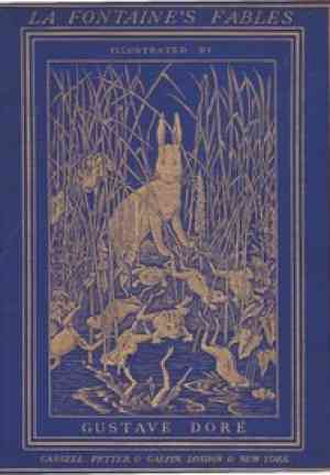 Книга Басни Лафонтена  (The Fables of La Fontaine) на английском