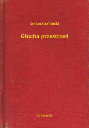 Livre L'espace silencieux (Głucha przestrzeń) en Polish