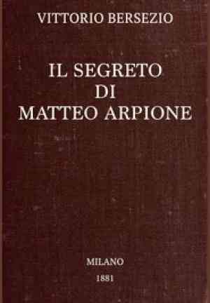 Book The Secret of Matthew Harpoon: Aristocracy II (Il segreto di Matteo Arpione : Aristocrazia II) in Italian