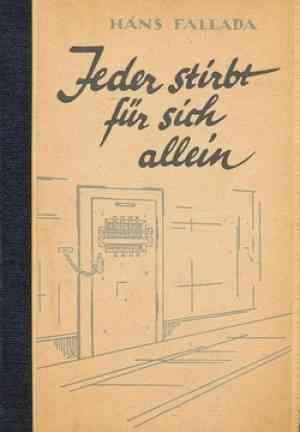 Книга Каждый умирает в одиночку (Jeder stirbt für sich allein) на немецком