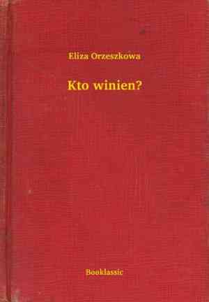 Book Who is to Blame? (Kto winien?) in Polish