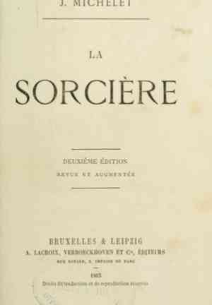 Book Satanism and Witchcraft (La sorcière) in French