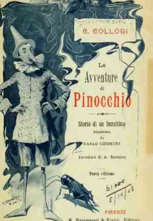 Книга Приключения Пиноккио (Le avventure di Pinocchio. Storia d'un burattino) на итальянском