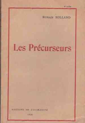 Book The Precursors (Les Précurseurs) in French